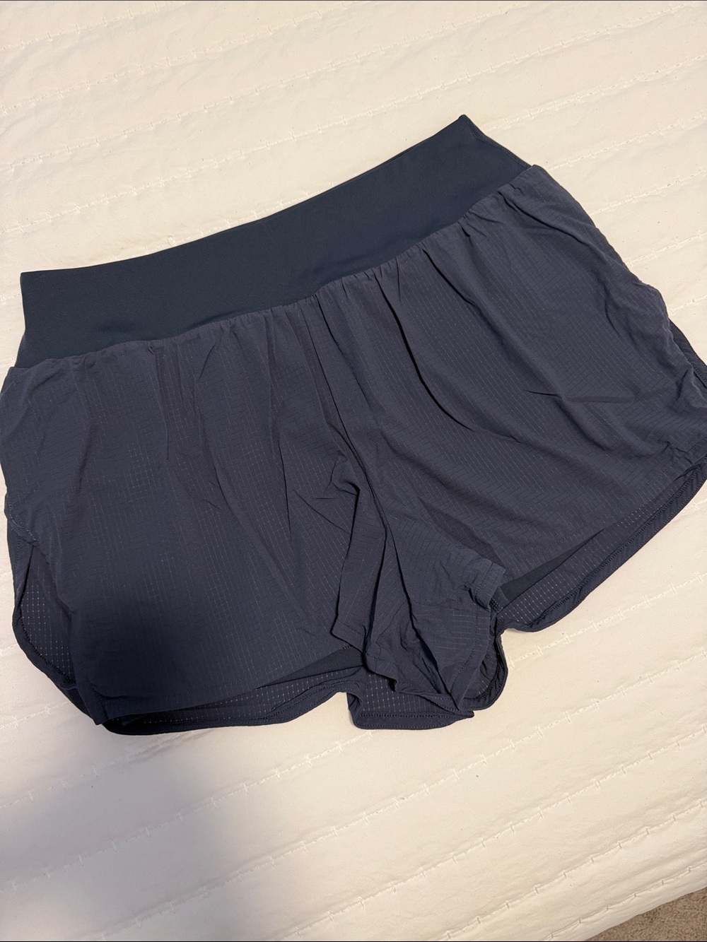 Peloton Women's Athletic Shorts in Navy - worn once